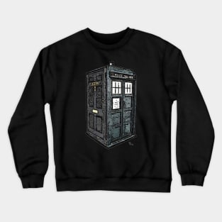 Baker St. TARDIS Crewneck Sweatshirt